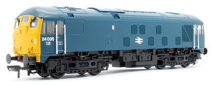 Class 24/0 24035 Disc Headcode BR Blue Diesel Locomotive