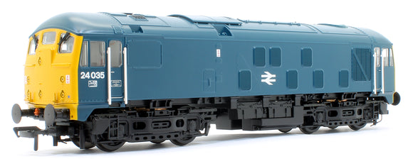 Class 24/0 24035 Disc Headcode BR Blue Diesel Locomotive