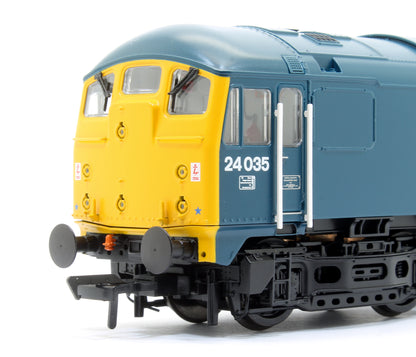 Class 24/0 24035 Disc Headcode BR Blue Diesel Locomotive