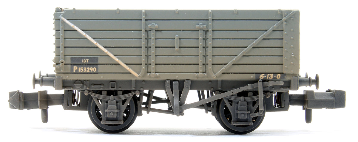 Graham Farish 377-078c 7 Plank Wagon End Door Br Grey (early) 153290 