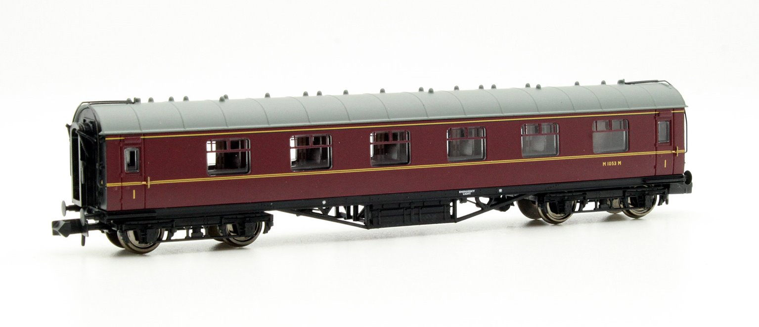 Stanier First Corridor BR Maroon