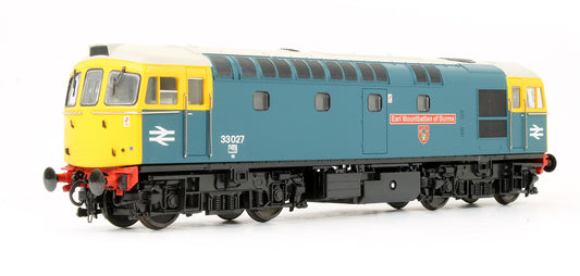 Pre-Owned Class 33 027 'Earl Mounbatten Of Burma' Diesel Locomotive