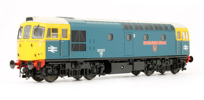 Pre-Owned Class 33 027 'Earl Mounbatten Of Burma' Diesel Locomotive