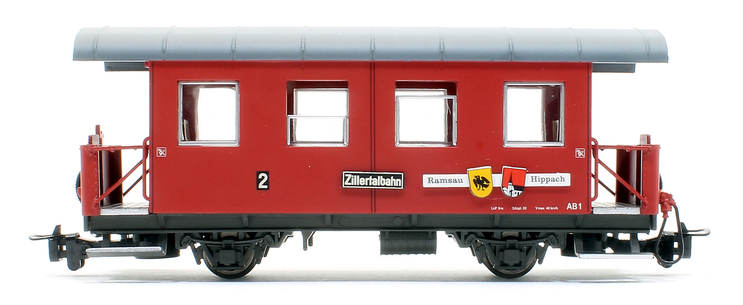 2-axle coach, AB 1, "Ramsau/Hippach", Zillertalbahn, Ep.VI