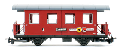 2-axle coach, AB 1, "Ramsau/Hippach", Zillertalbahn, Ep.VI