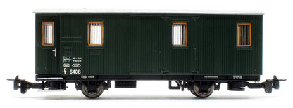 2-axle baggage car D/s 6408, green