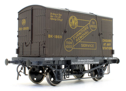 Conflat GWR 39410 & Container GWR Removals BK-1869 - Weathered