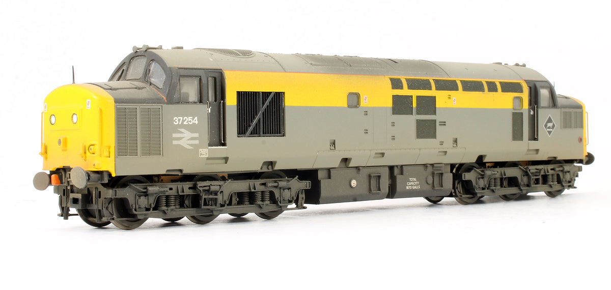 Pre-Owned Class 37 Diesel 37254 BR Grey & Yellow - Weathered - DCC Sound Fitted