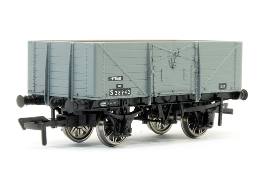 SECR 1355 7 plank Open Wagon - BR grey #S28942