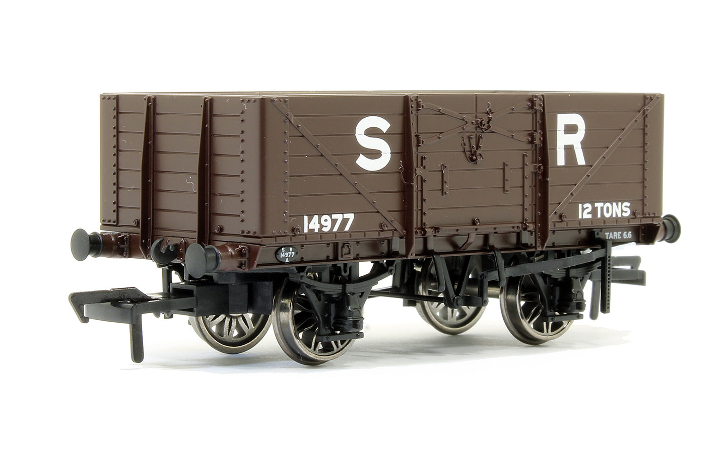 SECR 1355 7 plank Open Wagon - SR brown (pre-1936) #14977