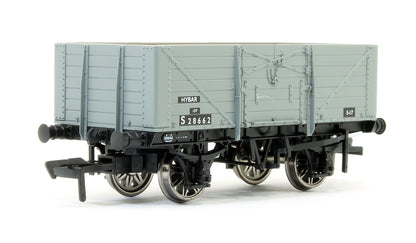 SECR 1355 7 plank Open Wagon - BR grey #S28662