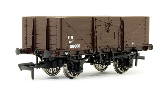 Pre-Owned SECR 1355 7 plank Open Wagon - SR brown (post-1936) #28666