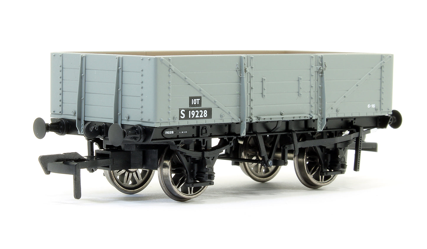 SECR 1347 5 Plank Open Wagon - BR Grey #S19228