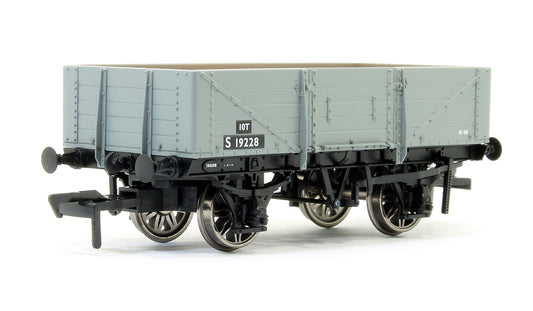 SECR 1347 5 Plank Open Wagon - BR Grey #S19228