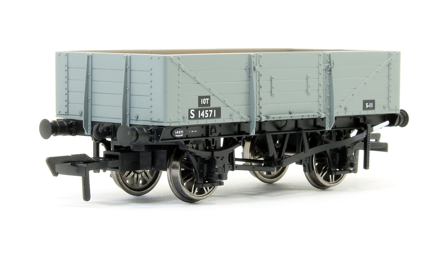 SECR 1349 5 Plank Open Wagon - BR Grey #S14571