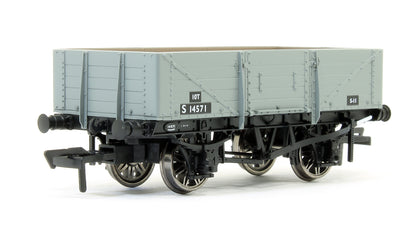 SECR 1349 5 Plank Open Wagon - BR Grey #S14571