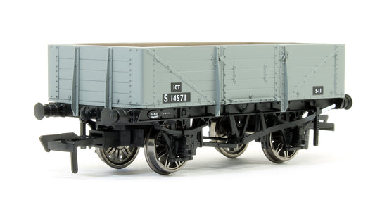 SECR 1349 5 Plank Open Wagon - BR Grey #S14571