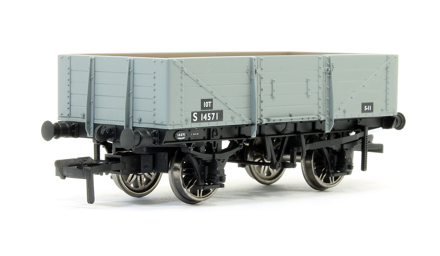 SECR 1349 5 Plank Open Wagon - BR Grey #S14571