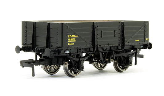 SECR 1347 5 Plank Open Wagon - BR Engineer's Black #DS14157