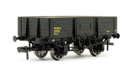 SECR 1347 5 Plank Open Wagon - BR Engineer's Black #DS14157
