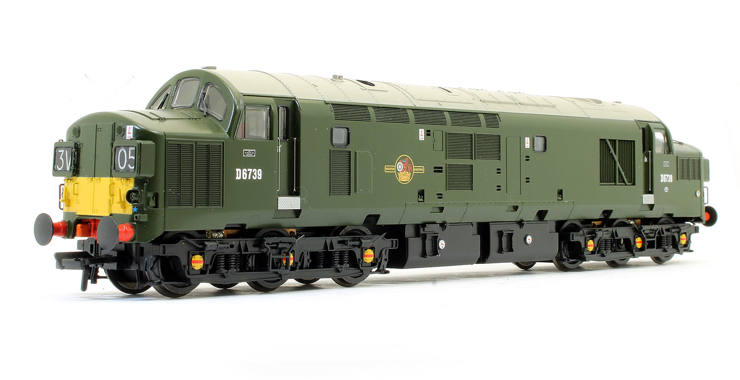 Pre-Owned 32-791DS Class 37/0 D6739 BR Green Diesel Locomotive - DCC Sound