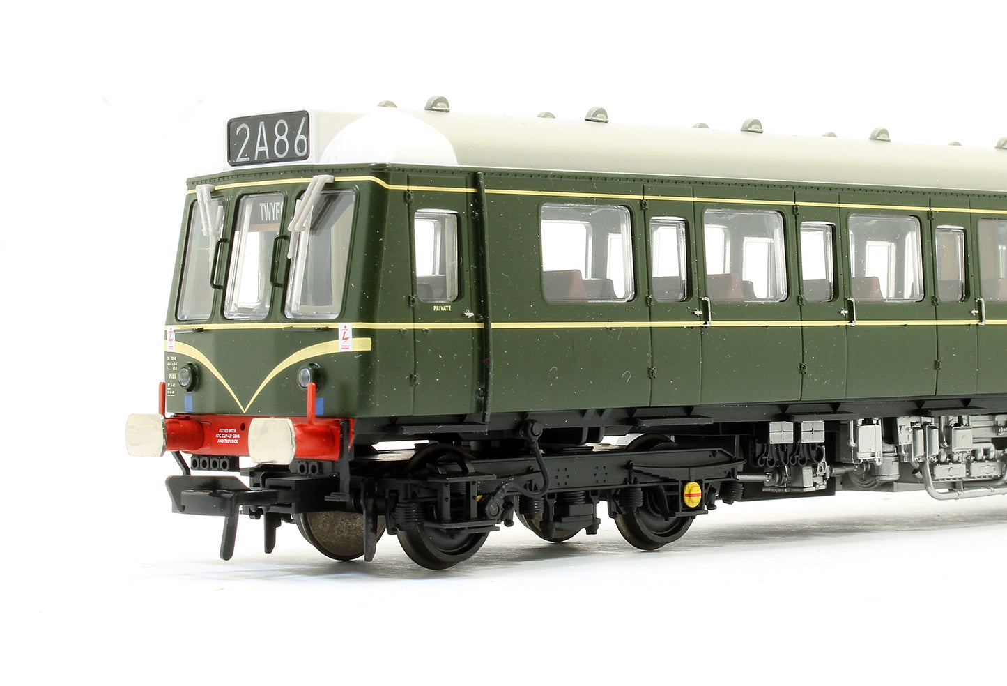 Pre-Owned Class 121 Single Car DMU BR Green Speed Whiskers