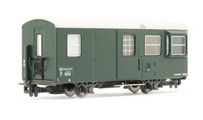 2-axle maintenance car D/s 6501, green