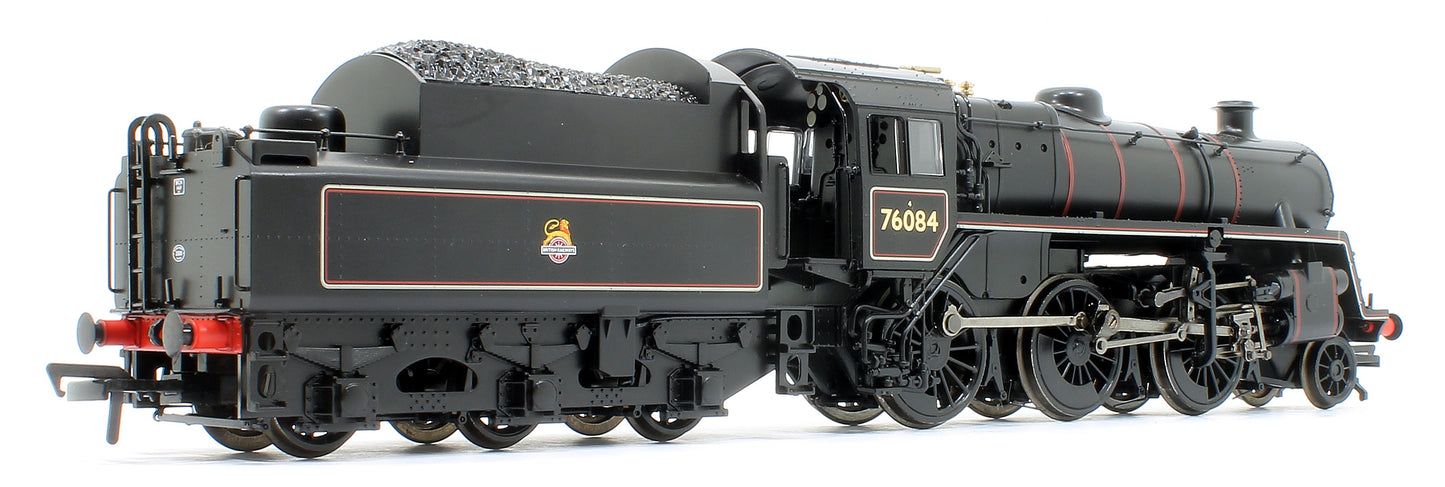 BR Standard 4MT with BR2A Tender 76084 BR Lined Black (Early Emblem)