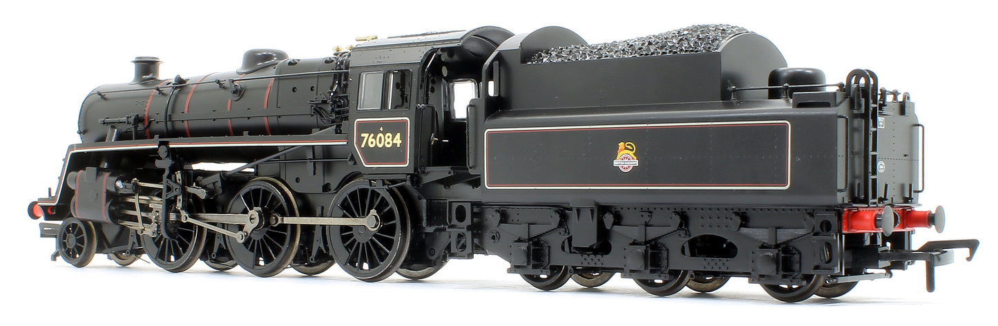 BR Standard 4MT with BR2A Tender 76084 BR Lined Black (Early Emblem)