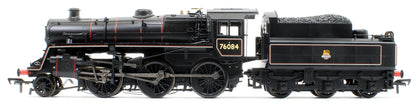 BR Standard 4MT with BR2A Tender 76084 BR Lined Black (Early Emblem)