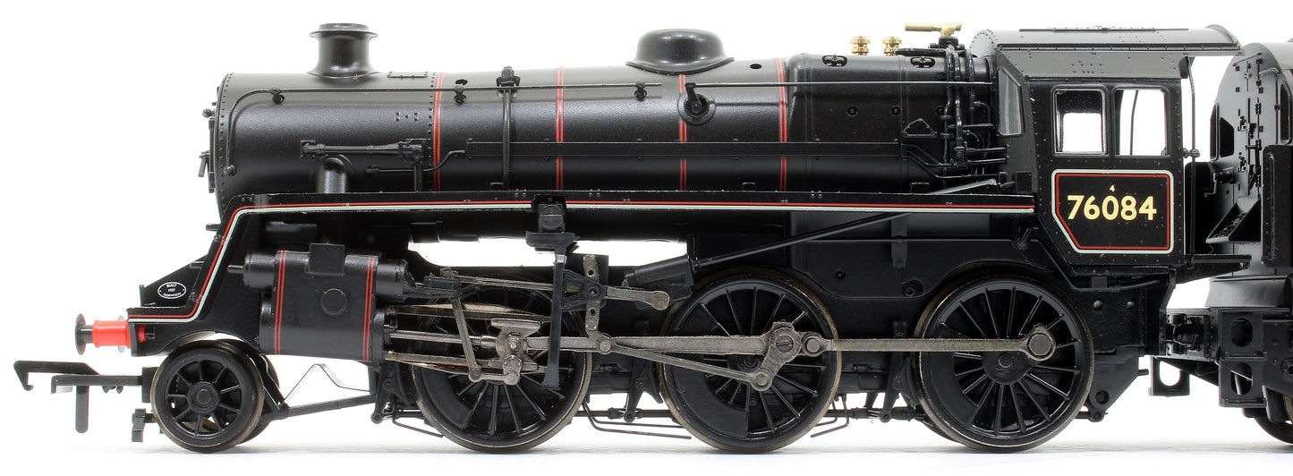 BR Standard 4MT with BR2A Tender 76084 BR Lined Black (Early Emblem)