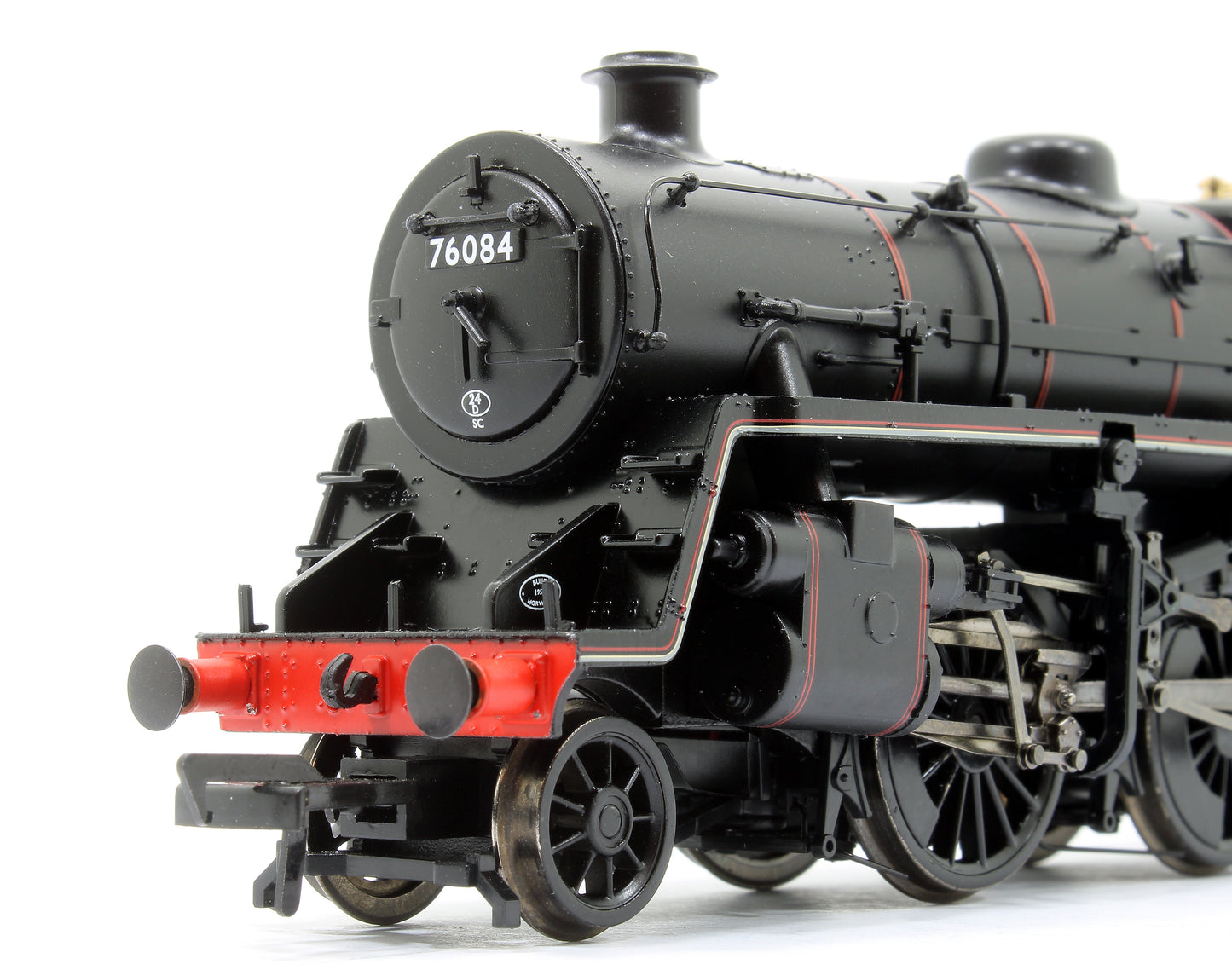 BR Standard 4MT with BR2A Tender 76084 BR Lined Black (Early Emblem)