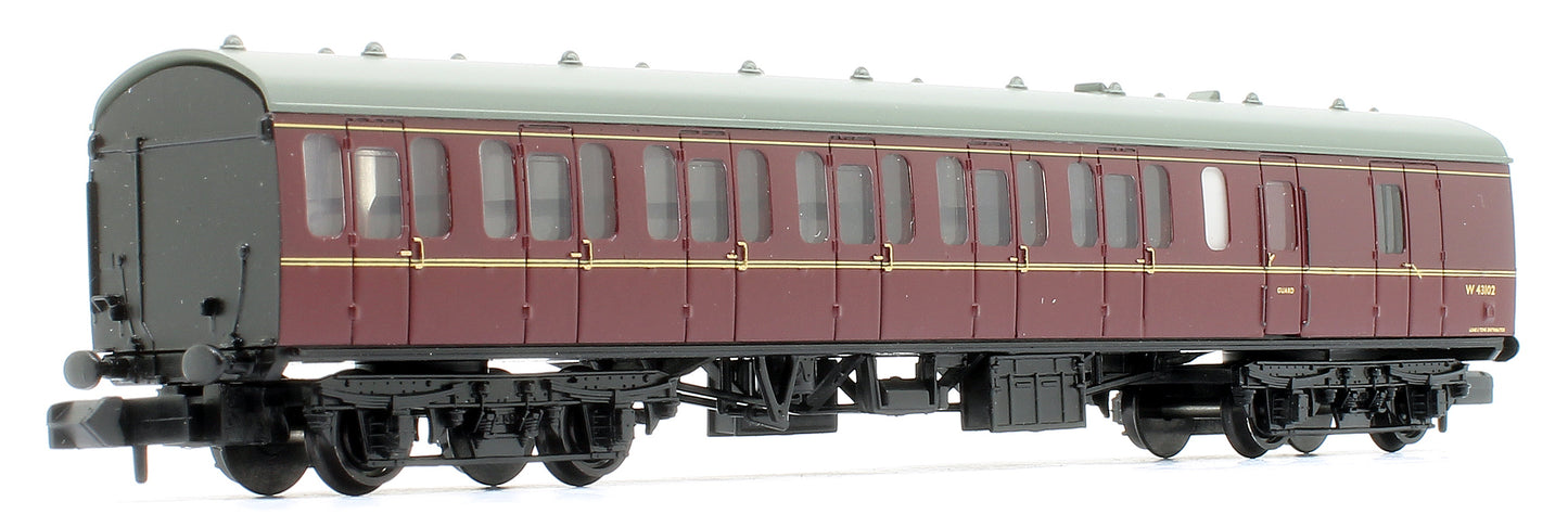 Pre-Owned BR Mk1 57ft 'Suburban' BS Brake Second BR Maroon W43102