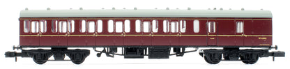 Pre-Owned BR Mk1 57ft 'Suburban' BS Brake Second BR Maroon W43102