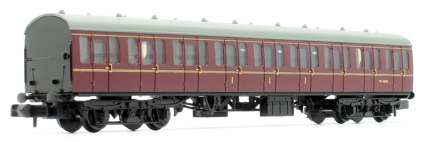 BR Mk1 57ft 'Suburban' C Composite BR Maroon W41056