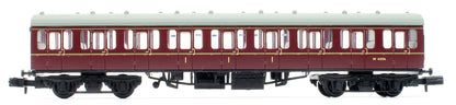 BR Mk1 57ft 'Suburban' C Composite BR Maroon W41056