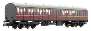 BR Mk1 57ft 'Suburban' SO Second Open BR Maroon W48031