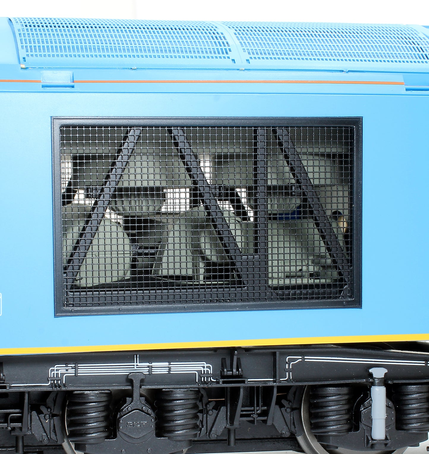 Class 60 Diesel 60 033 Tees Steel Express British Steel Blue Diesel Locomotive