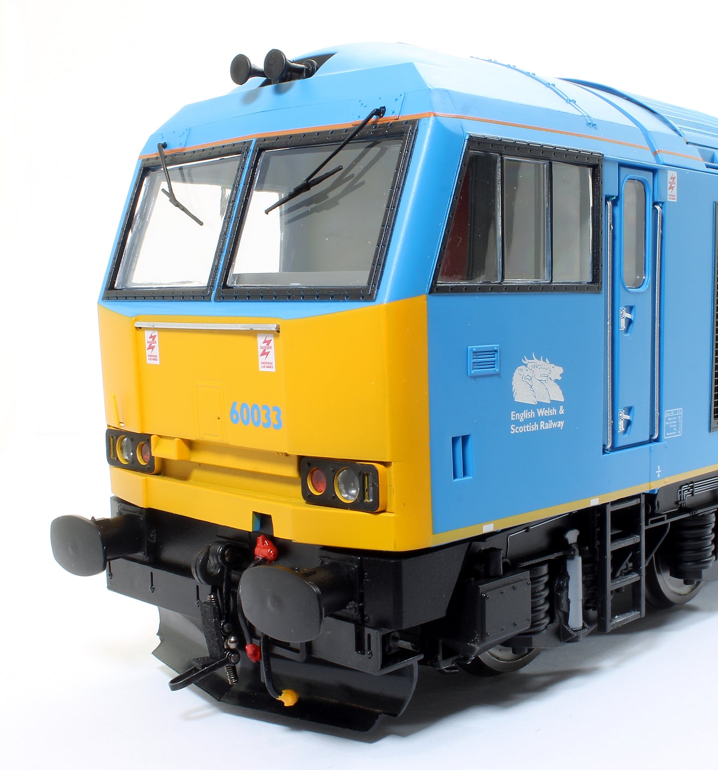 Class 60 Diesel 60 033 Tees Steel Express British Steel Blue Diesel Locomotive