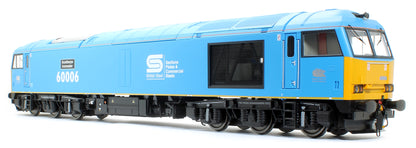 Class 60 Diesel 60 006 Scunthorpe Ironmaster British Steel Blue Diesel Locomotive