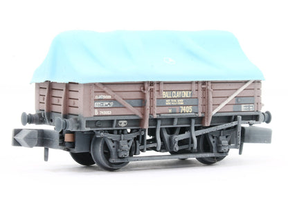 China Clay Wagon BR Bauxite with Hood Weathered