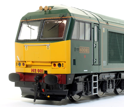 Class 60 081 'Isambard Kingdom Brunel' GWR Brunswick Green Diesel Locomotive
