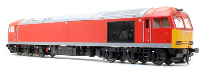 Class 60 DB Traffic Red unbranded/unnumbered Diesel Locomotive