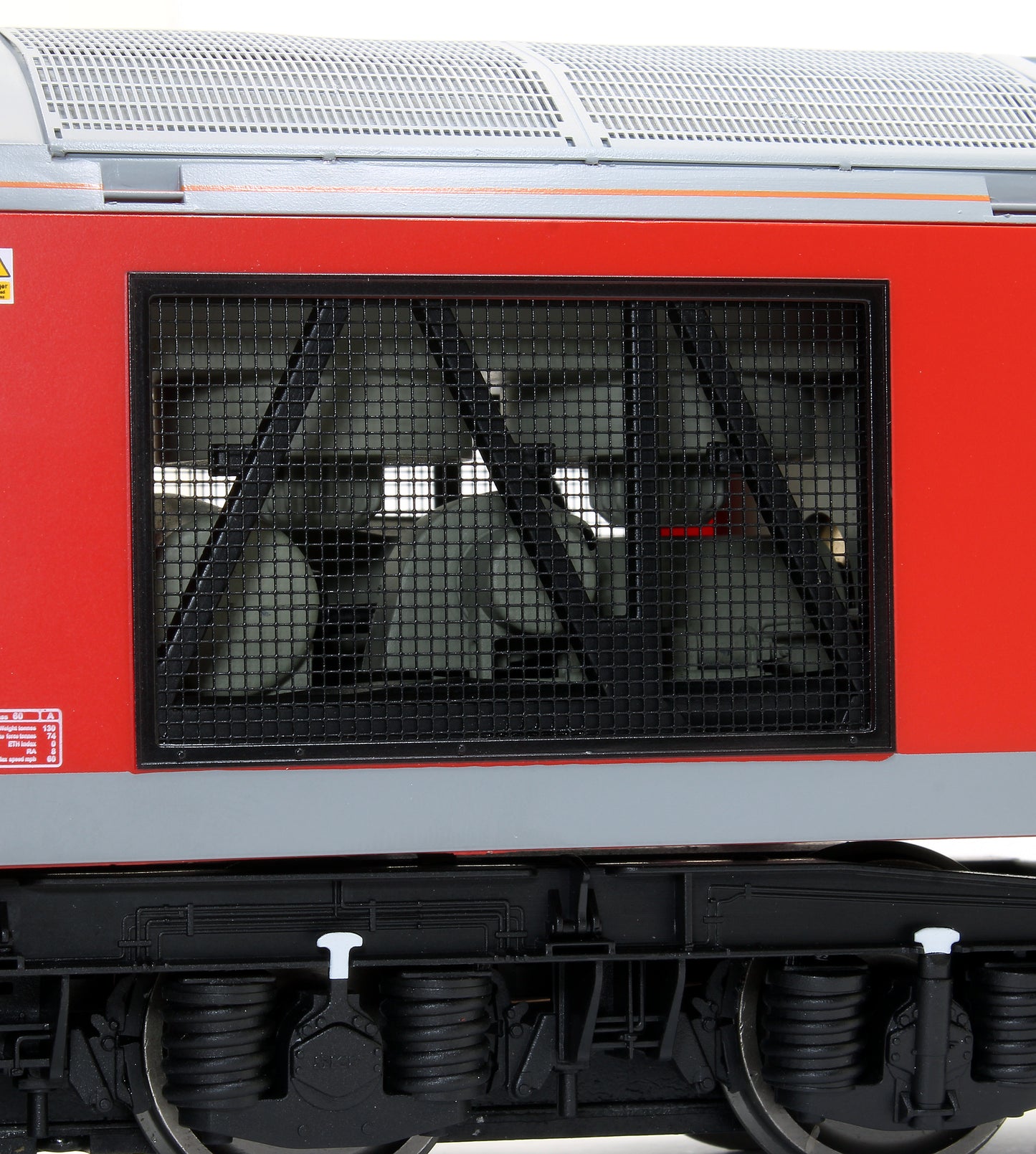 Class 60 DB Traffic Red unbranded/unnumbered Diesel Locomotive