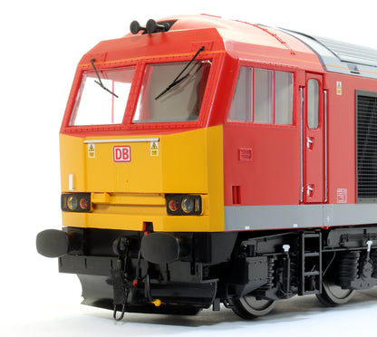 Class 60 DB Traffic Red unbranded/unnumbered Diesel Locomotive