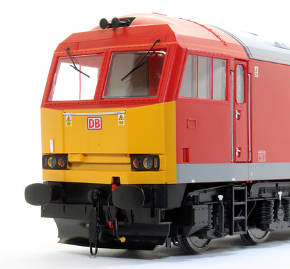 Class 60 DB Traffic Red unbranded/unnumbered Diesel Locomotive