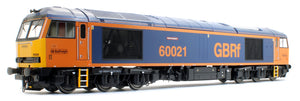 Class 60 GB Railfreight blue/orange 60021 Penyghent Diesel Locomotive