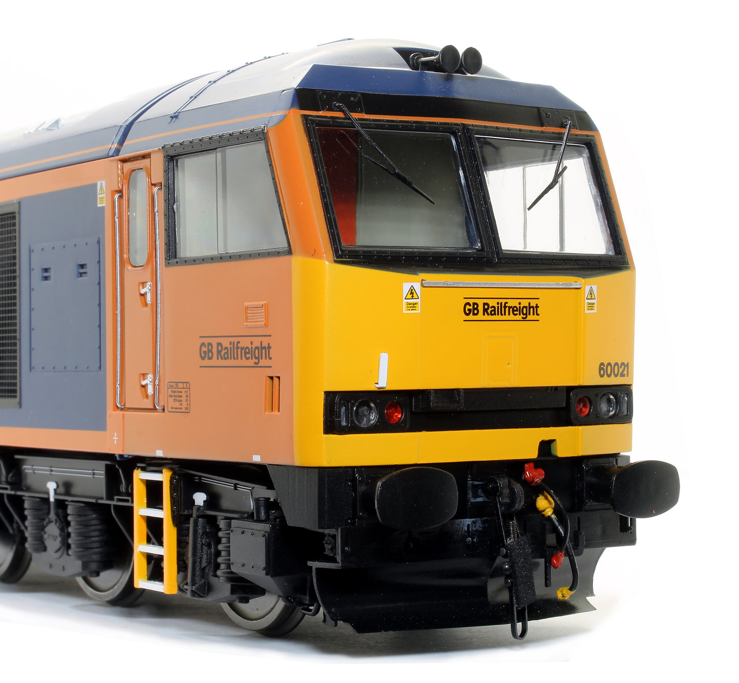 Class 60 GB Railfreight blue/orange 60021 Penyghent Diesel Locomotive