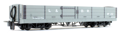 L&B 8 ton Bogie Open Wagon L&B Grey #22