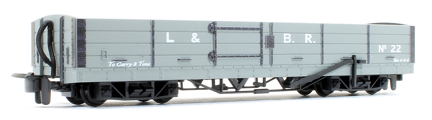 L&B 8 ton Bogie Open Wagon L&B Grey #22